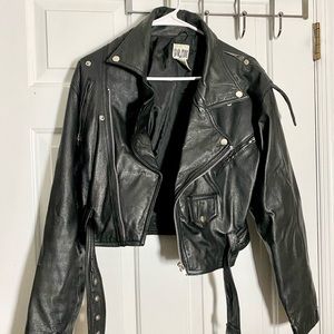 Authentic 80’s Women’s Vintage Leather Jacket